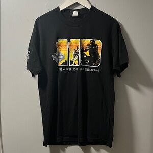 Harley-Davidson 100 Years of Freedom Tee Unisex Size Large